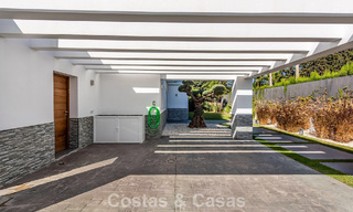 Modern 4 bedroom detached villa for sale beachside on the New Golden Mile between Marbella and Estepona 778238 