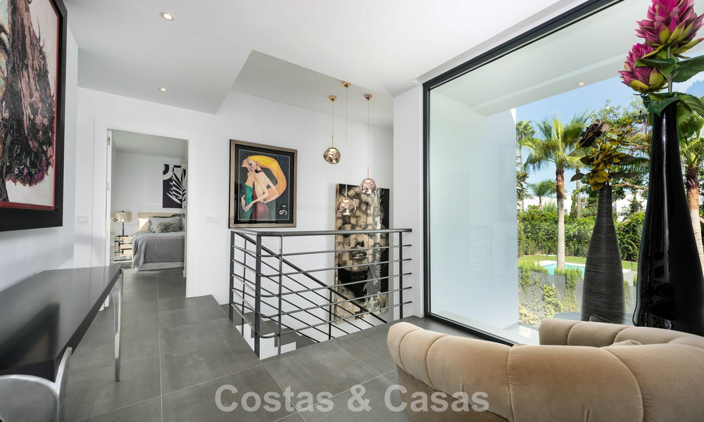 Modern 4 bedroom detached villa for sale beachside on the New Golden Mile between Marbella and Estepona 778242