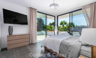 Modern 4 bedroom detached villa for sale beachside on the New Golden Mile between Marbella and Estepona 778243 