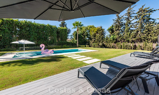 Modern 4 bedroom detached villa for sale beachside on the New Golden Mile between Marbella and Estepona 778245 