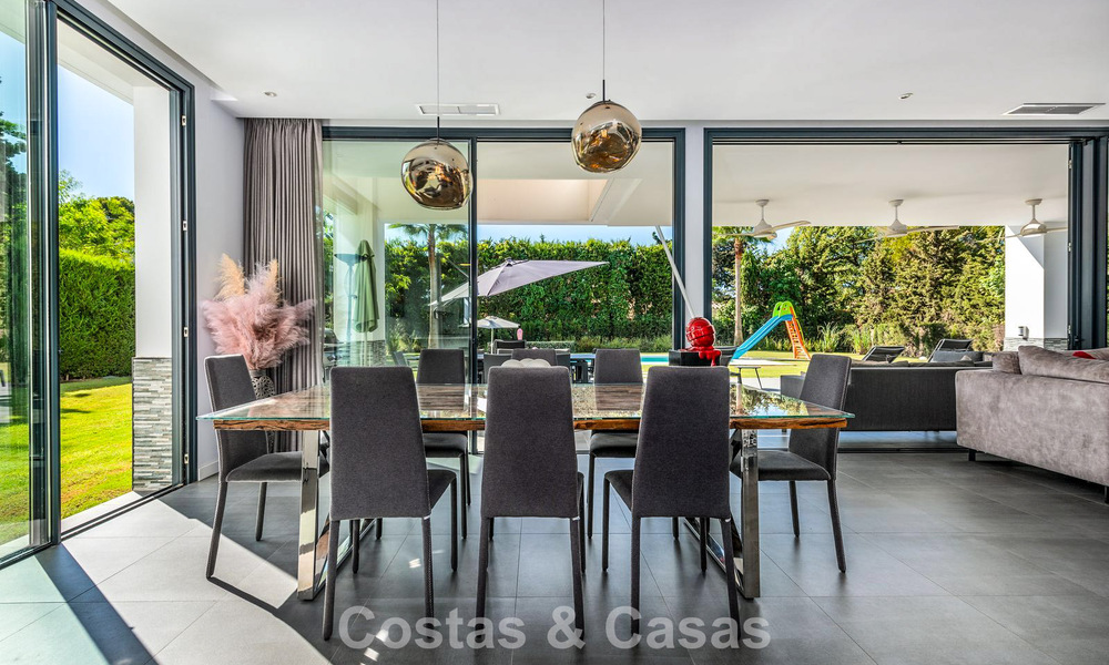 Modern 4 bedroom detached villa for sale beachside on the New Golden Mile between Marbella and Estepona 778247