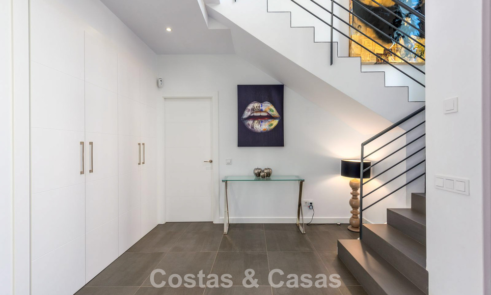 Modern 4 bedroom detached villa for sale beachside on the New Golden Mile between Marbella and Estepona 778257