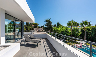Modern 4 bedroom detached villa for sale beachside on the New Golden Mile between Marbella and Estepona 778259 