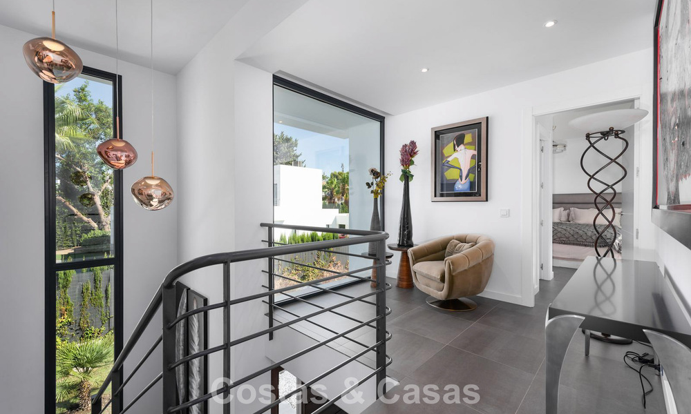 Modern 4 bedroom detached villa for sale beachside on the New Golden Mile between Marbella and Estepona 778264