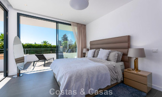 Modern 4 bedroom detached villa for sale beachside on the New Golden Mile between Marbella and Estepona 778268 