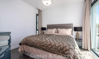 Modern 4 bedroom detached villa for sale beachside on the New Golden Mile between Marbella and Estepona 778271 