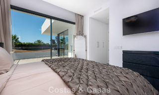 Modern 4 bedroom detached villa for sale beachside on the New Golden Mile between Marbella and Estepona 778272 