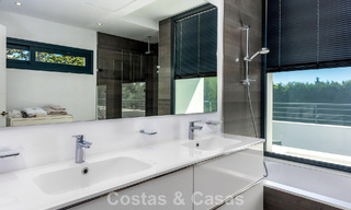 Modern 4 bedroom detached villa for sale beachside on the New Golden Mile between Marbella and Estepona 778276 