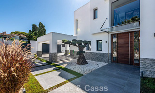 Modern 4 bedroom detached villa for sale beachside on the New Golden Mile between Marbella and Estepona 778282 