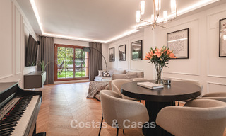 Fully renovated 3-bedroom garden apartment for sale in a luxury complex in Marbella - Benahavis 778513 