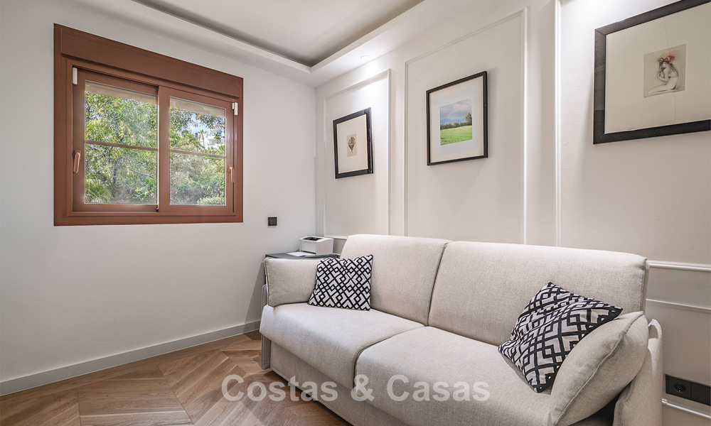 Fully renovated 3-bedroom garden apartment for sale in a luxury complex in Marbella - Benahavis 778515