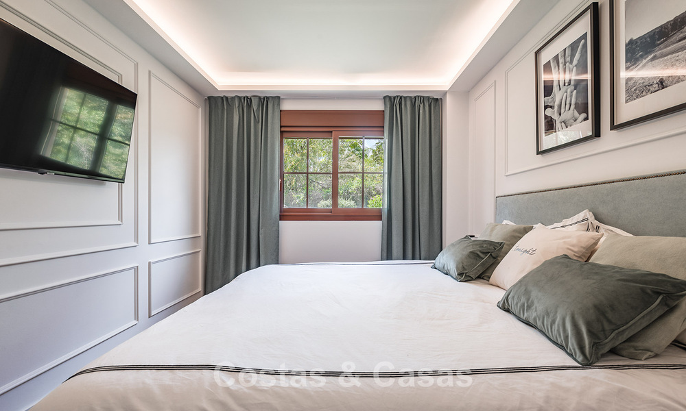 Fully renovated 3-bedroom garden apartment for sale in a luxury complex in Marbella - Benahavis 778518