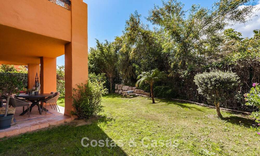 Fully renovated 3-bedroom garden apartment for sale in a luxury complex in Marbella - Benahavis 778525