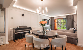 Fully renovated 3-bedroom garden apartment for sale in a luxury complex in Marbella - Benahavis 778540 