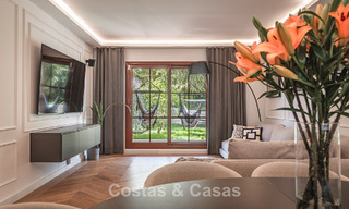 Fully renovated 3-bedroom garden apartment for sale in a luxury complex in Marbella - Benahavis 778544 