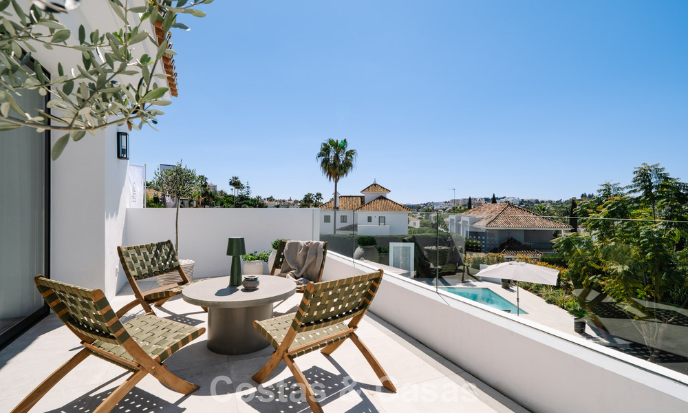 Renovated villa for sale in a modern, Andalusian style in Nueva Andalucia, Marbella 778545