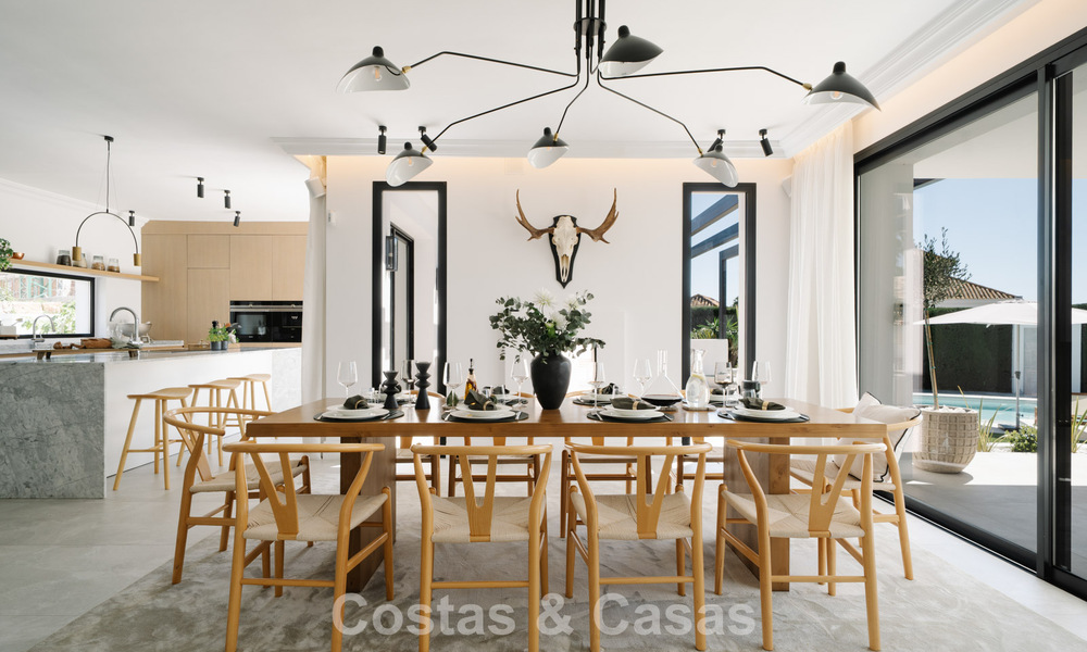 Renovated villa for sale in a modern, Andalusian style in Nueva Andalucia, Marbella 778550