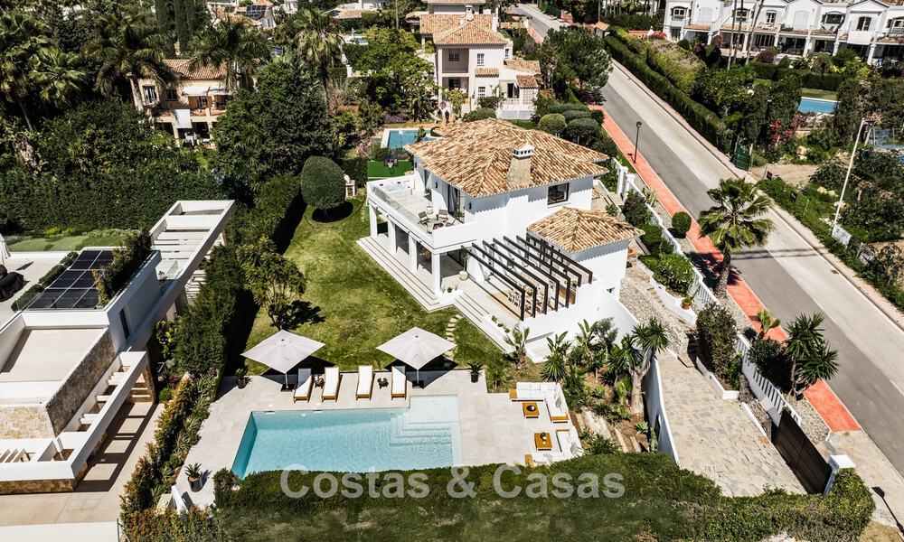 Renovated villa for sale in a modern, Andalusian style in Nueva Andalucia, Marbella 778551