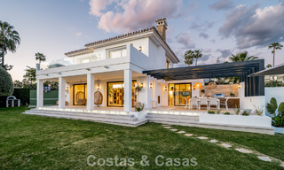 Renovated villa for sale in a modern, Andalusian style in Nueva Andalucia, Marbella 778552 