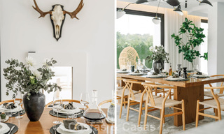 Renovated villa for sale in a modern, Andalusian style in Nueva Andalucia, Marbella 778553 