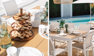 Renovated villa for sale in a modern, Andalusian style in Nueva Andalucia, Marbella 778561 