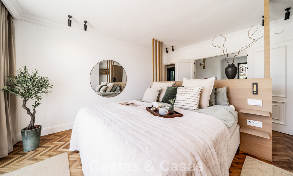 Renovated villa for sale in a modern, Andalusian style in Nueva Andalucia, Marbella 778565
