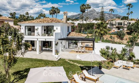 Renovated villa for sale in a modern, Andalusian style in Nueva Andalucia, Marbella 778567