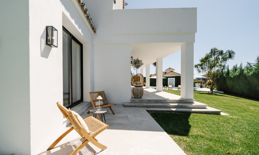 Renovated villa for sale in a modern, Andalusian style in Nueva Andalucia, Marbella 778568