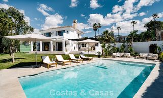 Renovated villa for sale in a modern, Andalusian style in Nueva Andalucia, Marbella 778569 