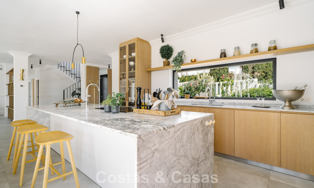 Renovated villa for sale in a modern, Andalusian style in Nueva Andalucia, Marbella 778571