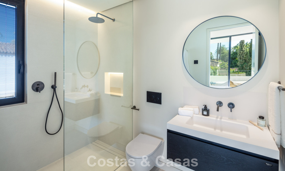 Sleek luxury villa for sale surrounded by golf courses in Nueva Andalucia’s valley, Marbella 778790