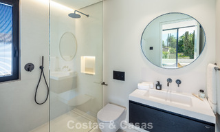 Sleek luxury villa for sale surrounded by golf courses in Nueva Andalucia’s valley, Marbella 778790 