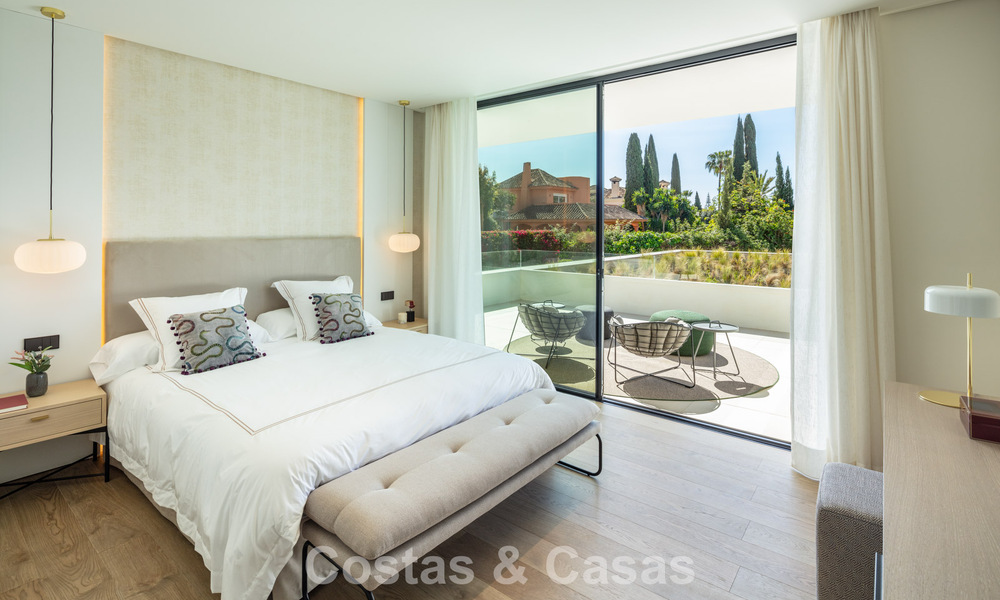 Sleek luxury villa for sale surrounded by golf courses in Nueva Andalucia’s valley, Marbella 778791