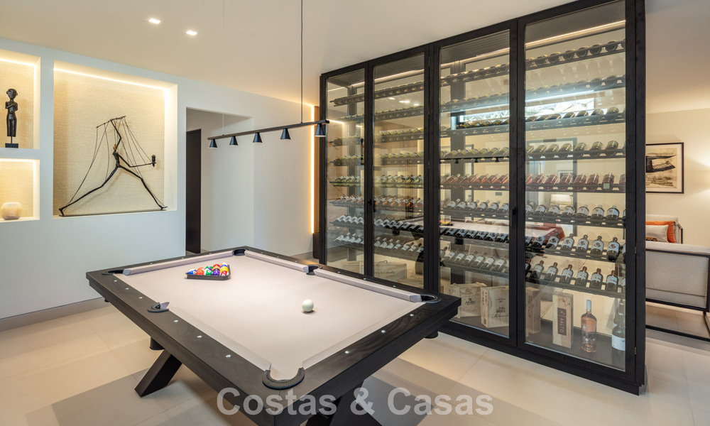 Sleek luxury villa for sale surrounded by golf courses in Nueva Andalucia’s valley, Marbella 778792