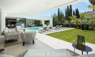 Sleek luxury villa for sale surrounded by golf courses in Nueva Andalucia’s valley, Marbella 778802 