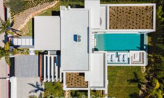 Sleek luxury villa for sale surrounded by golf courses in Nueva Andalucia’s valley, Marbella 778803 