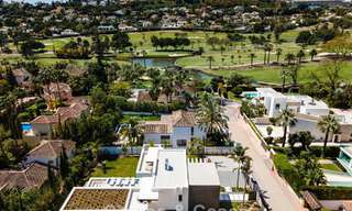 Sleek luxury villa for sale surrounded by golf courses in Nueva Andalucia’s valley, Marbella 778804 