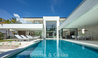 Sleek luxury villa for sale surrounded by golf courses in Nueva Andalucia’s valley, Marbella 778807 