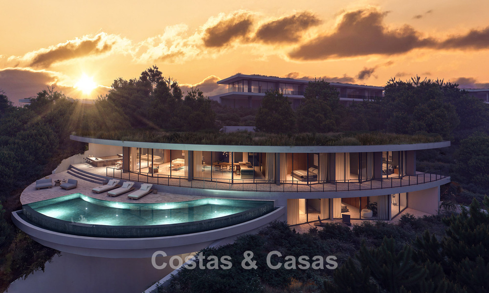 Impressive world-class designer villa for sale with panoramic sea views in the hills of Marbella - Benahavis 778572