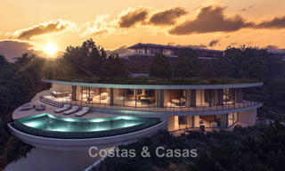 Impressive world-class designer villa for sale with panoramic sea views in the hills of Marbella - Benahavis 778572 