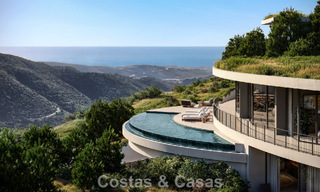 Impressive world-class designer villa for sale with panoramic sea views in the hills of Marbella - Benahavis 778574 