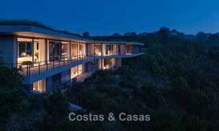 Innovative off-plan villa with panoramic views for sale in a gated resort in Marbella - Benahavis 778579 