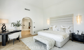 Stunning luxury villa for sale in contemporary Mediterranean architecture in a golf resort, Marbella - Benahavis 778424 