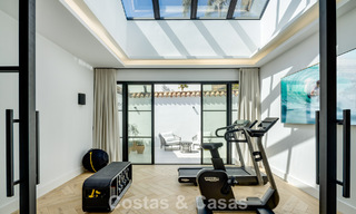 Stunning luxury villa for sale in contemporary Mediterranean architecture in a golf resort, Marbella - Benahavis 778428 