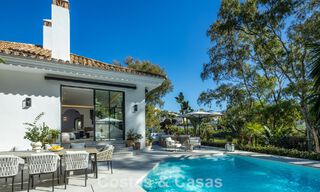 Stunning luxury villa for sale in contemporary Mediterranean architecture in a golf resort, Marbella - Benahavis 778435 