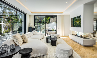 Stunning luxury villa for sale in contemporary Mediterranean architecture in a golf resort, Marbella - Benahavis 778436 