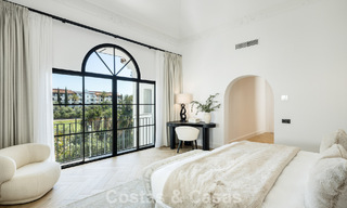 Stunning luxury villa for sale in contemporary Mediterranean architecture in a golf resort, Marbella - Benahavis 778445 