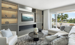 Beautifully renovated duplex penthouse for sale in an exclusive complex on Marbella’s prestigious Golden Mile 778636 