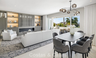 Beautifully renovated duplex penthouse for sale in an exclusive complex on Marbella’s prestigious Golden Mile 778638 