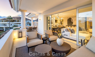 Beautifully renovated duplex penthouse for sale in an exclusive complex on Marbella’s prestigious Golden Mile 778646 